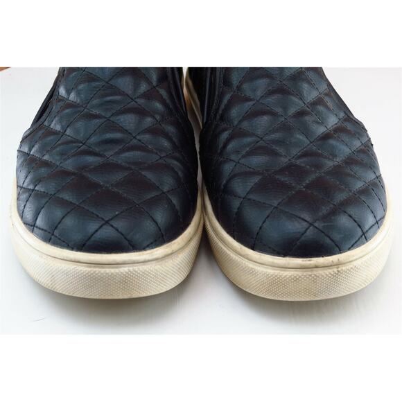 Steve Madden Women Size 7.5‎ M Black Fashion Sneakers Synthetic - Picture 2 of 9